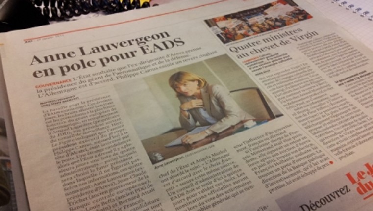 Anne Lauvergeon chez EADS ? Après Areva tout peut arriver !