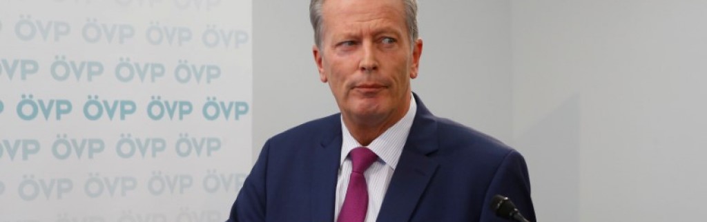 Démission du vice-chancelier autrichien Reinhold Mitterlehner