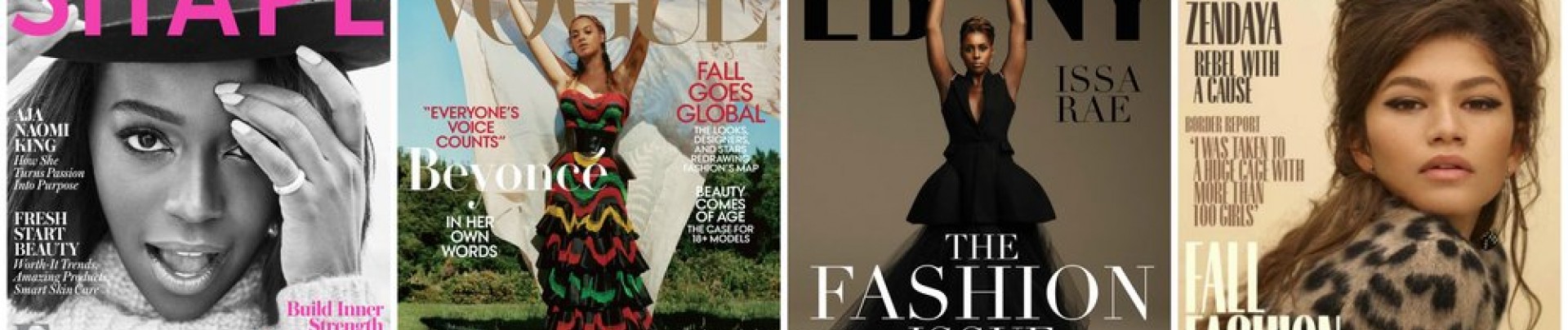 Des personnalités noires en couverture de magazines : des Unes historiques aux USA !