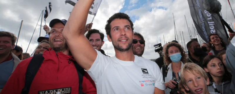 Guirec Soudée s’attaque au Vendée Globe
