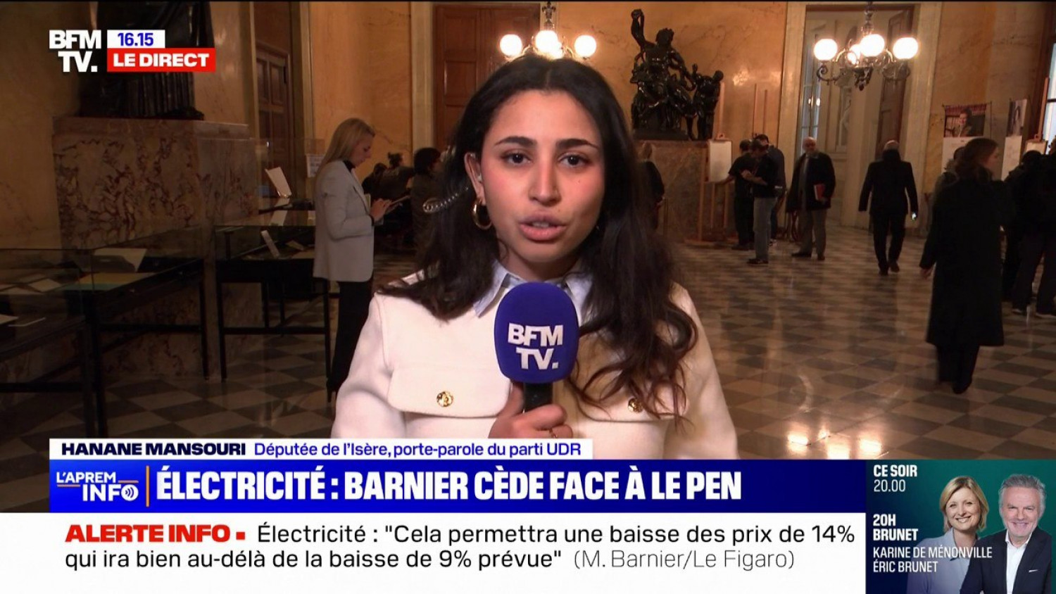 Hanane Mansouri : la benjamine de l'Assemblée nationale entre renouveau et controverses
