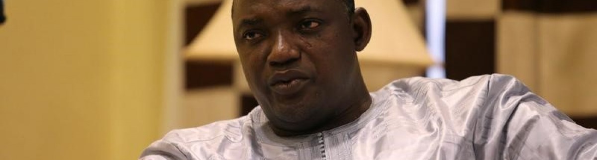 Investiture d'Adama Barrow ce jeudi à l'ambassade de Gambie à Dakar