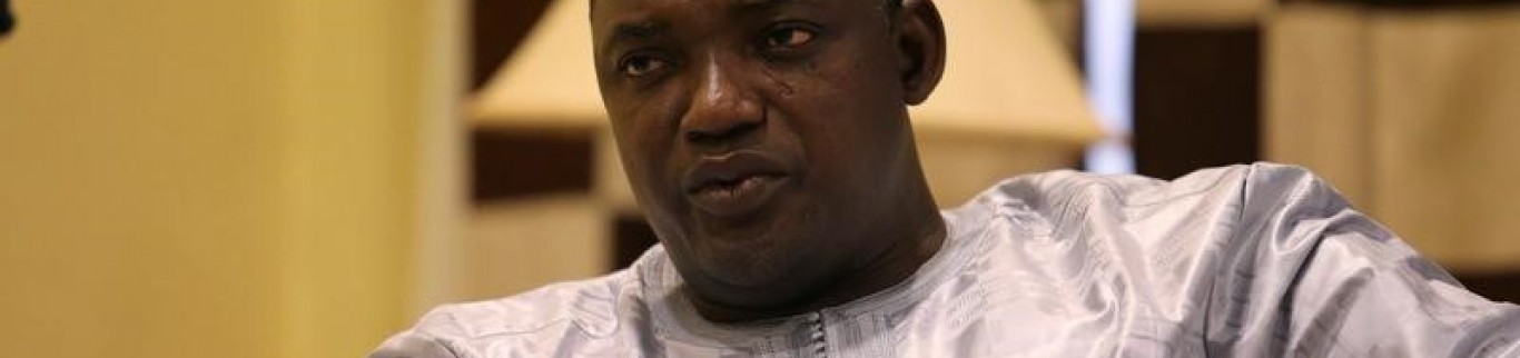 Investiture d'Adama Barrow ce jeudi à l'ambassade de Gambie à Dakar