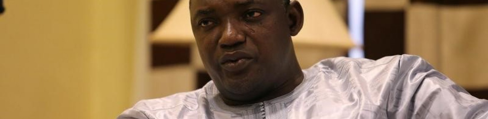 Investiture d'Adama Barrow ce jeudi à l'ambassade de Gambie à Dakar