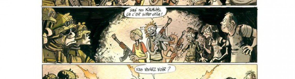 Jeux sans frontières : Ptiluc refait le portrait de l'aide humanitaire en Afrique