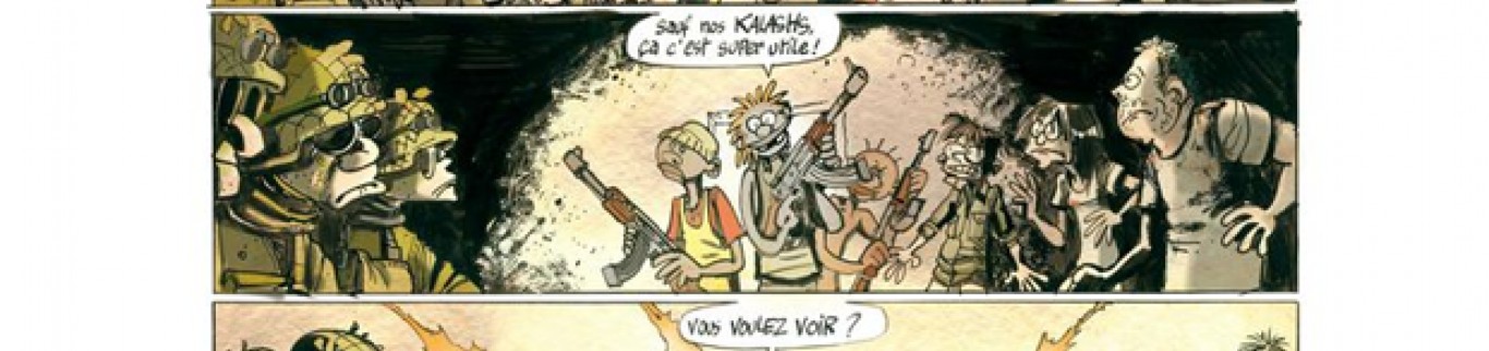 Jeux sans frontières : Ptiluc refait le portrait de l'aide humanitaire en Afrique