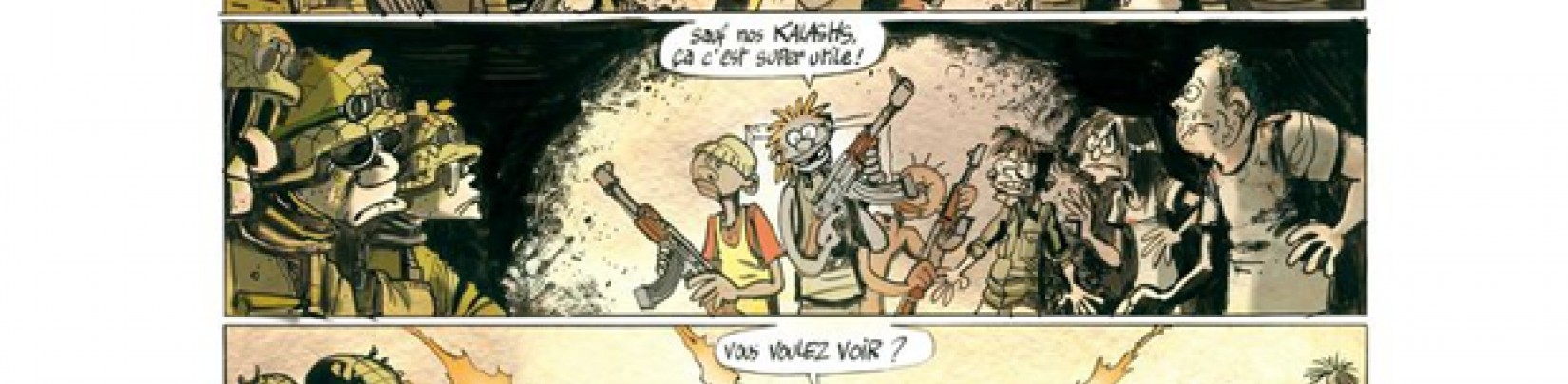 Jeux sans frontières : Ptiluc refait le portrait de l'aide humanitaire en Afrique