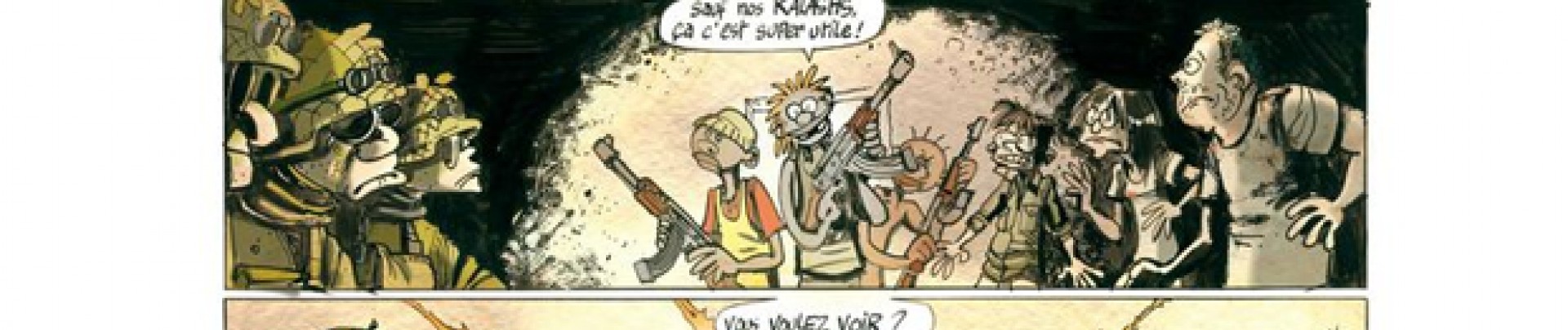Jeux sans frontières : Ptiluc refait le portrait de l'aide humanitaire en Afrique