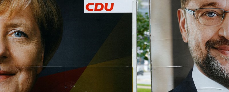 Merkel et Schulz redoutent une percée de l'extrême droite