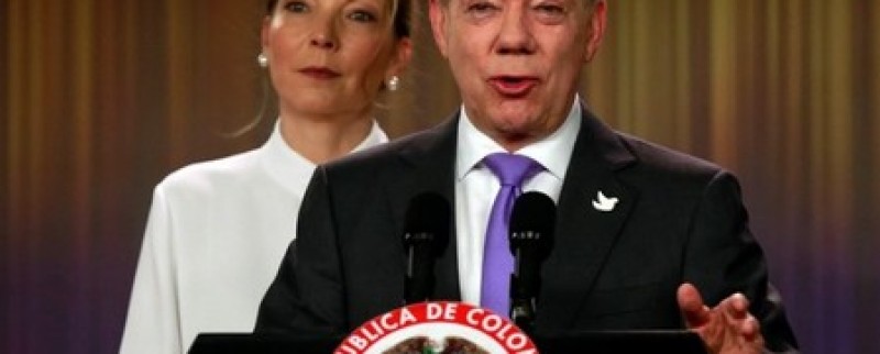 Le Nobel de la paix au président colombien Juan Manuel Santos