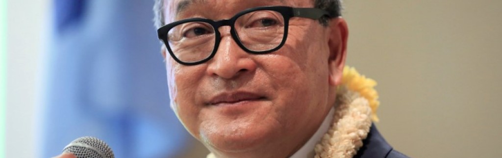 L'opposant cambodgien Sam Rainsy condamné à cinq ans de prison