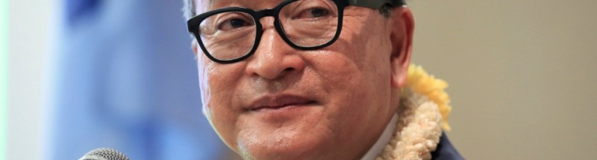 L'opposant cambodgien Sam Rainsy condamné à cinq ans de prison