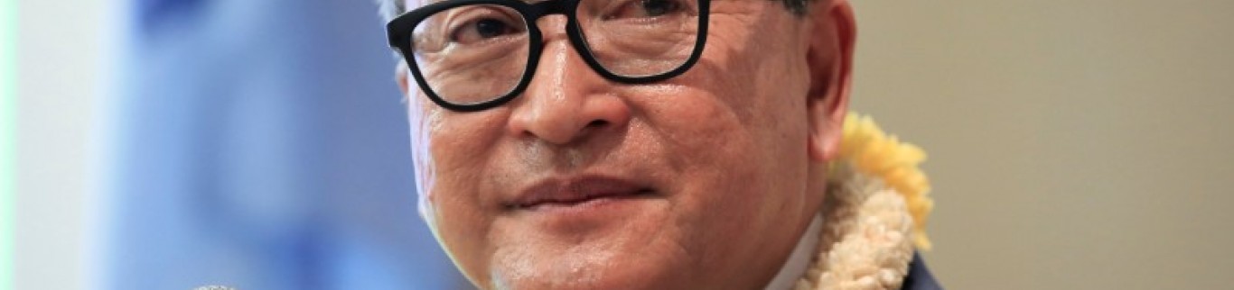 L'opposant cambodgien Sam Rainsy condamné à cinq ans de prison