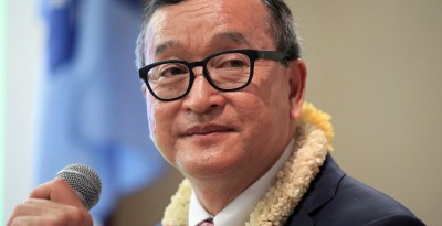 L'opposant cambodgien Sam Rainsy condamné à cinq ans de prison