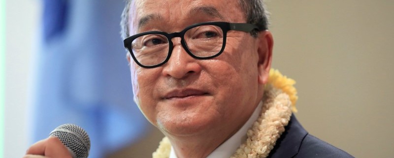 L'opposant cambodgien Sam Rainsy condamné à cinq ans de prison
