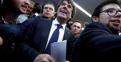 Puigdemont remis en liberté provisoire par la justice belge
