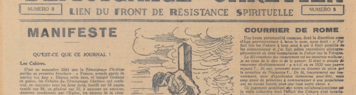 Témoignage Chrétien, la voix discordante de l’Eglise