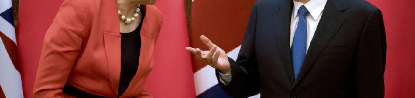 Theresa May promet un renforcement des relations Londres-Pékin