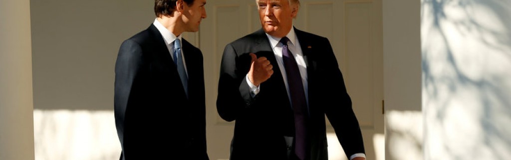 Trudeau à Washington pour plaider la cause de l'Aléna devant Trump