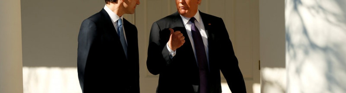 Trudeau à Washington pour plaider la cause de l'Aléna devant Trump