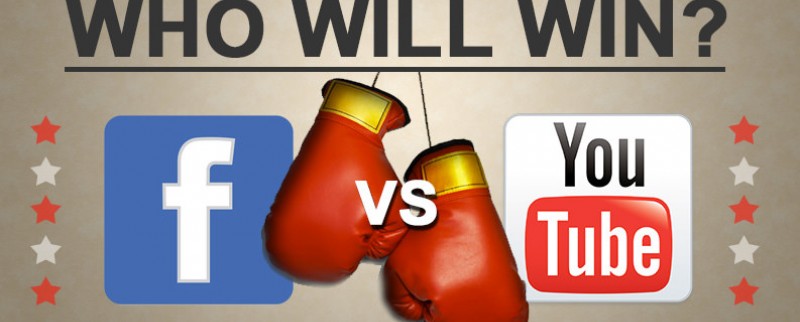 Vidéo : la guerre entre Facebook et YouTube